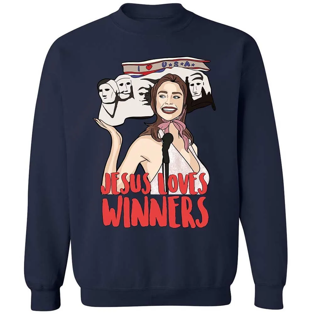 He Loves Winners - Navy - 15