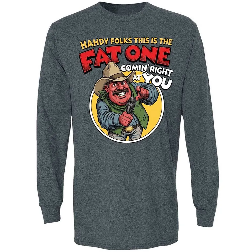 Fat One comin' right at you - Dark Heather - 15