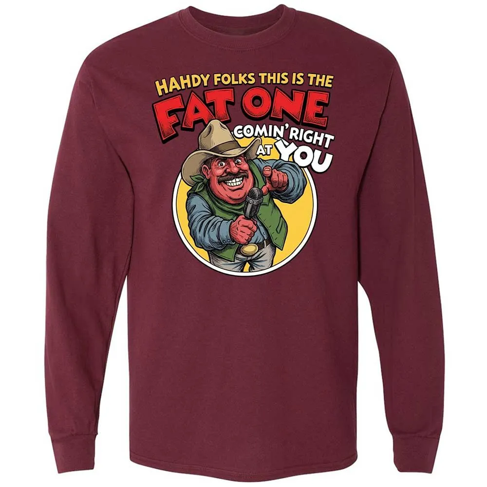 Fat One comin' right at you - Maroon - 16