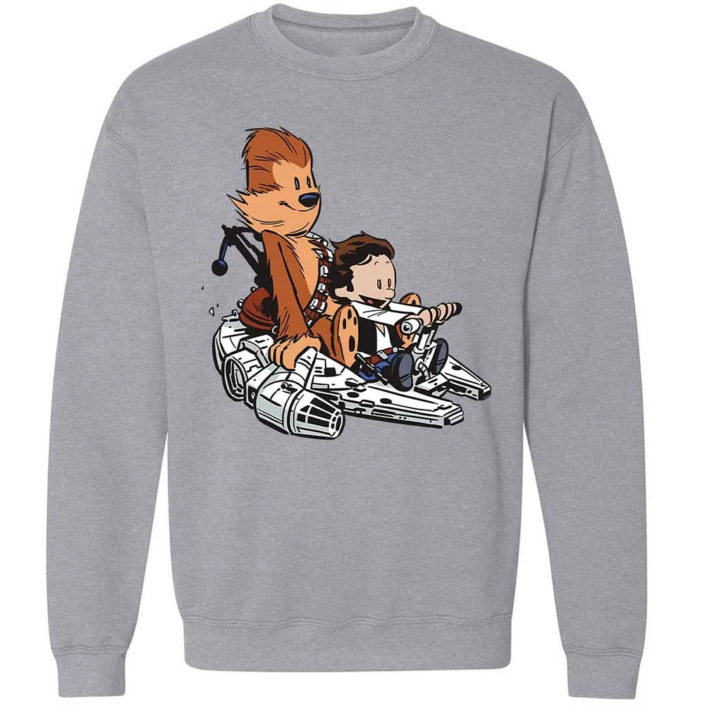 Han and Chewie - Sport Grey - 3