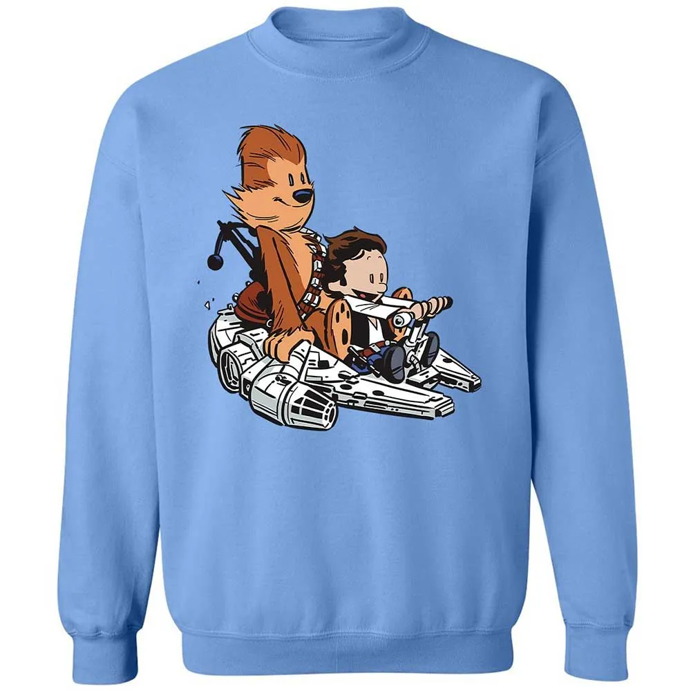 Han and Chewie - Carolina Blue - 5