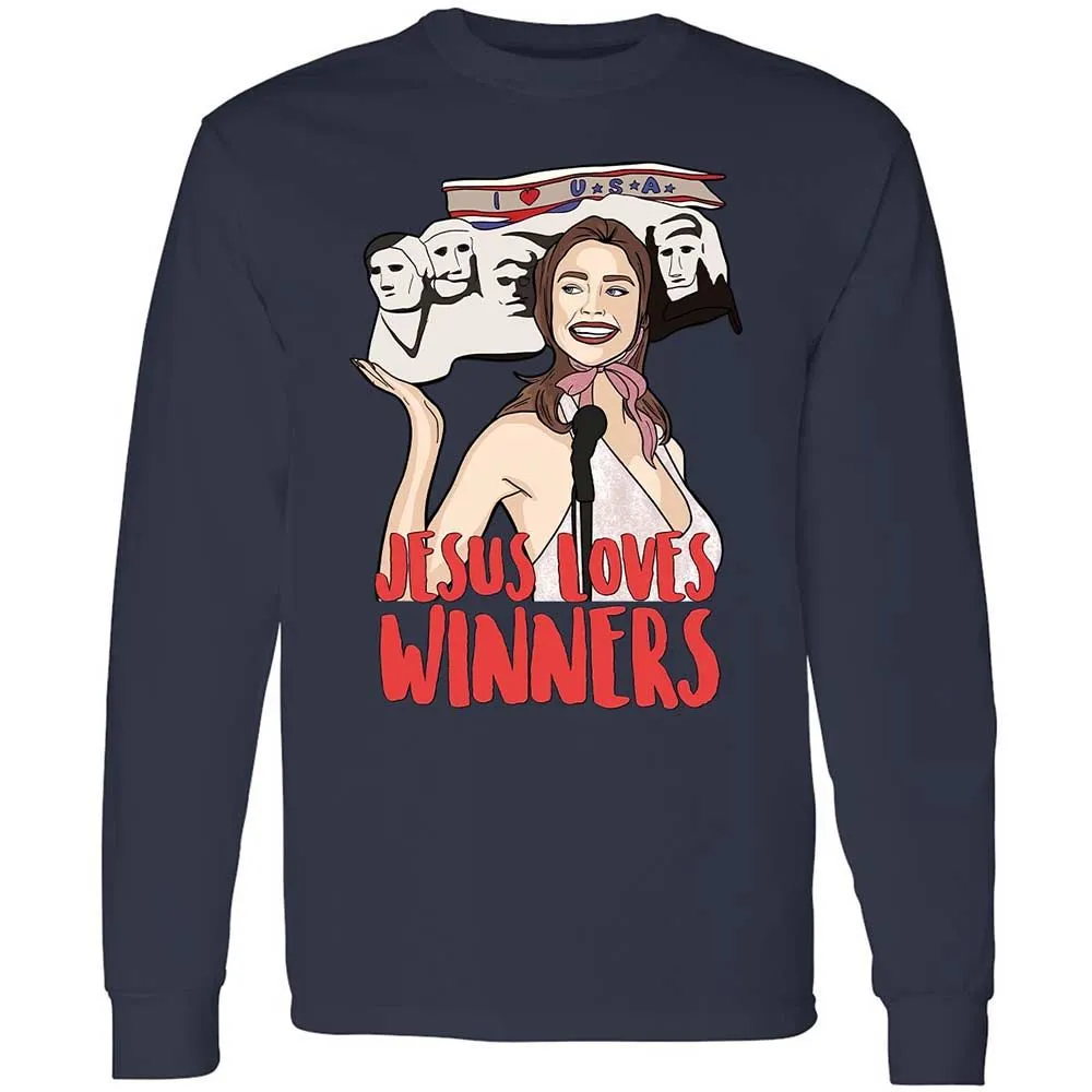 He Loves Winners - Navy - 13