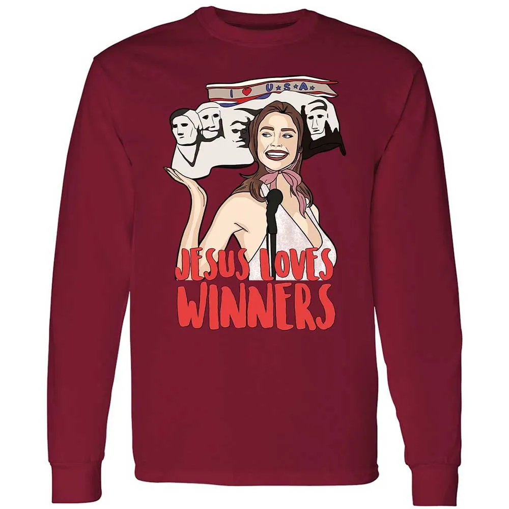 He Loves Winners - Cardinal Red - 17