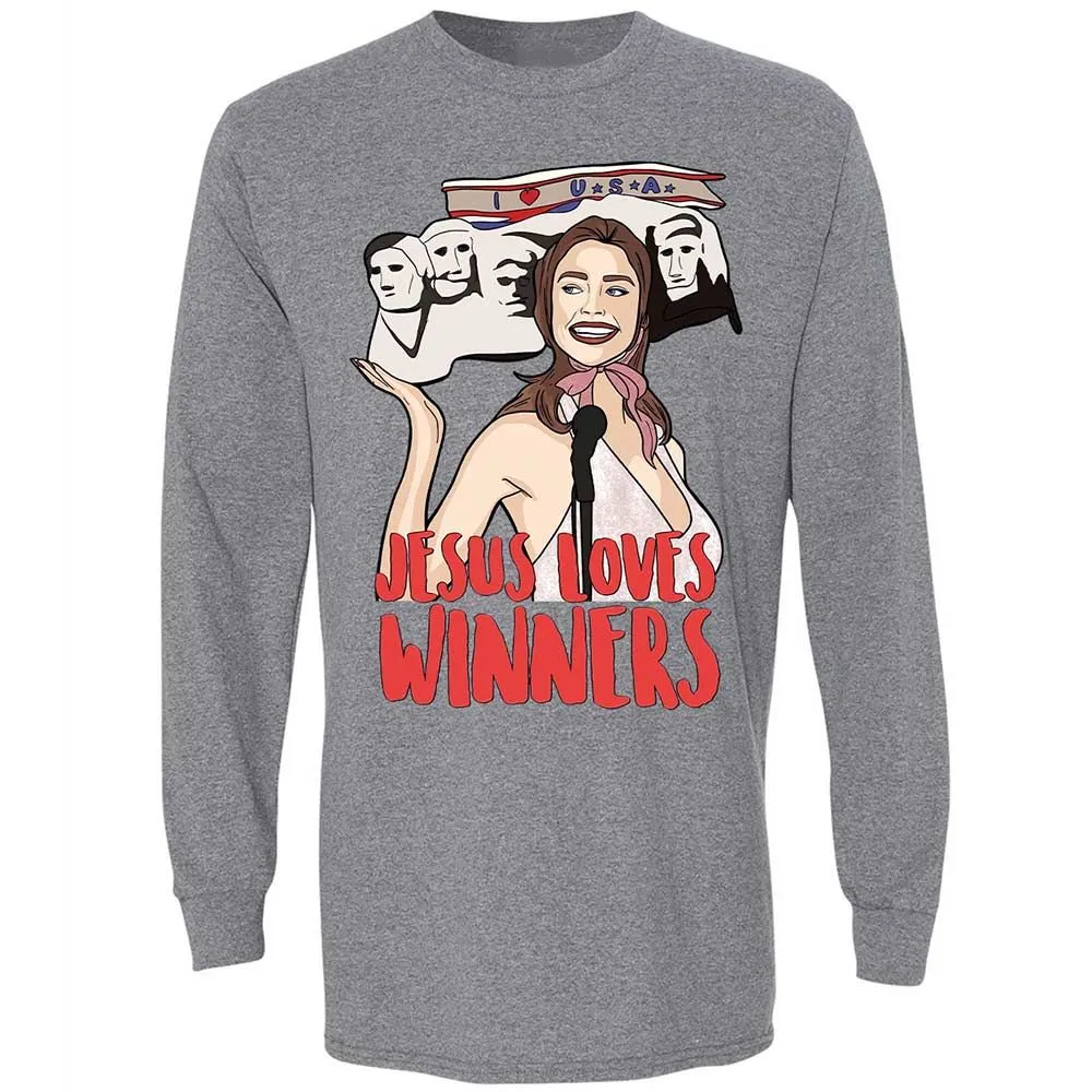 He Loves Winners - Graphite Heather - 18