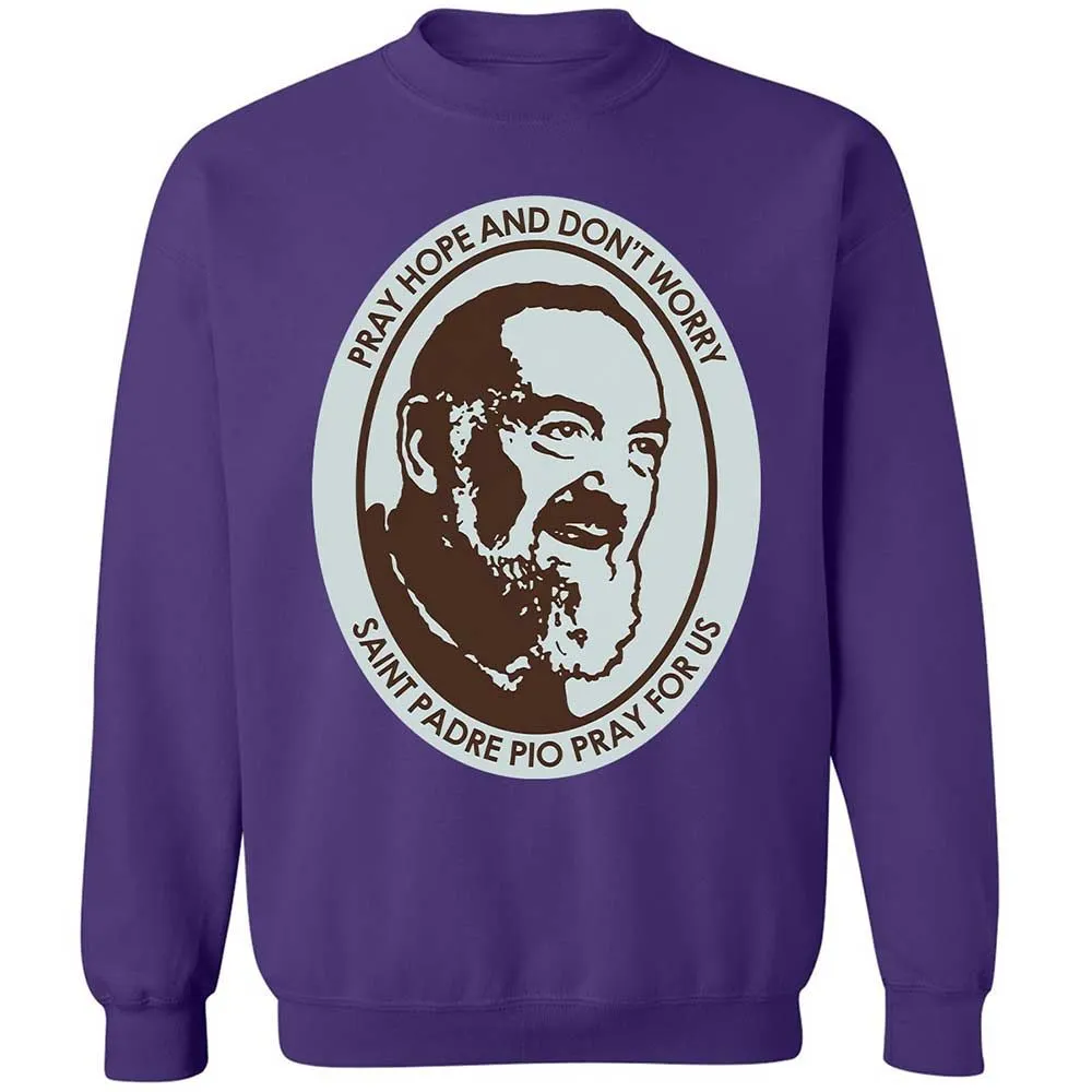 Pray, Hope, and Don't Worry - Purple - 10
