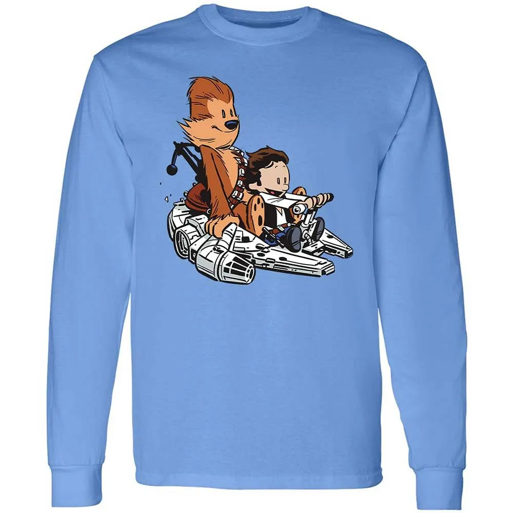 Han and Chewie - Carolina Blue - 5