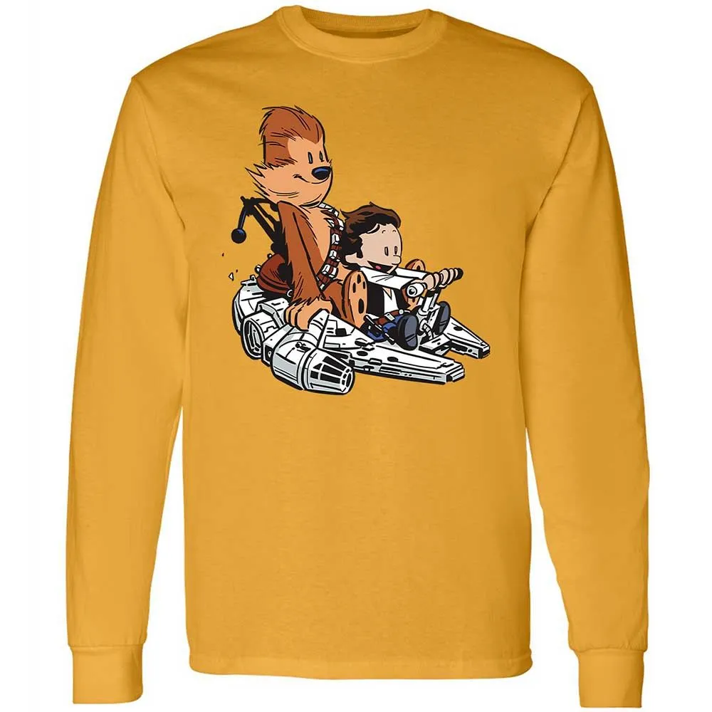 Han and Chewie - Gold - 10