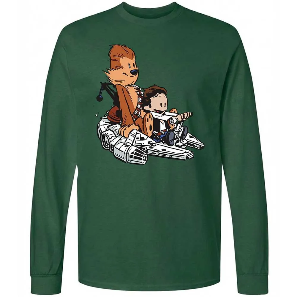 Han and Chewie - Forest Green - 14