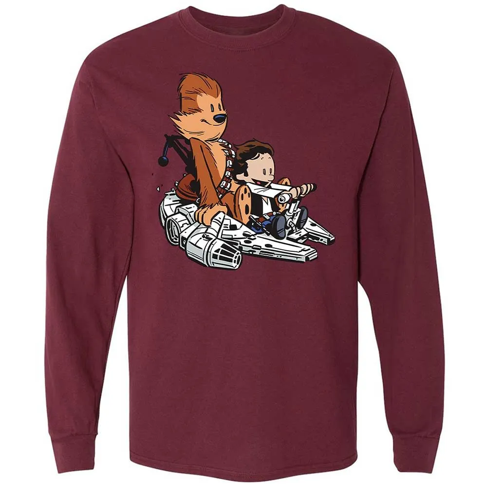 Han and Chewie - Maroon - 16