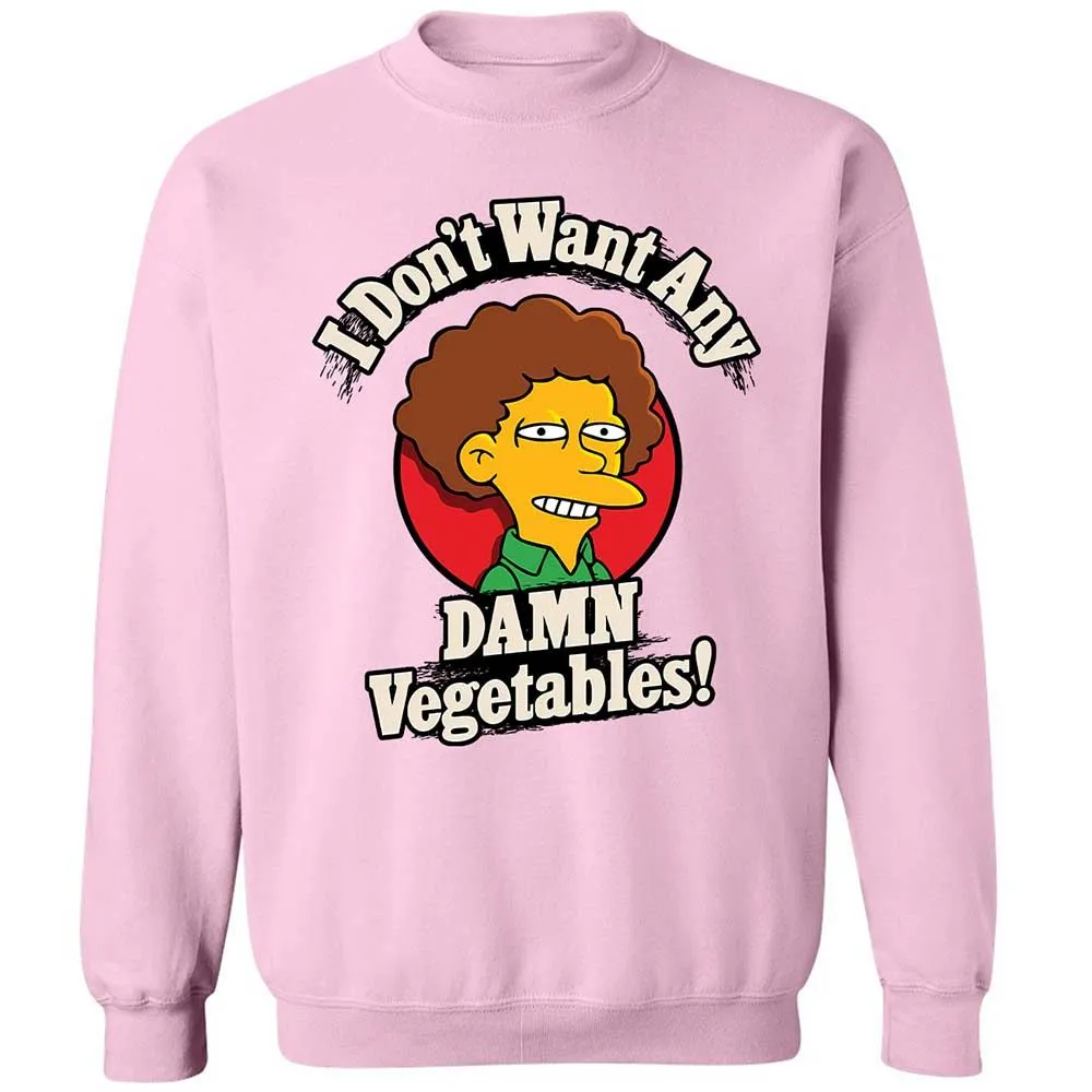 I Don't Want Any Damn Vegetables! - Light Pink - 7