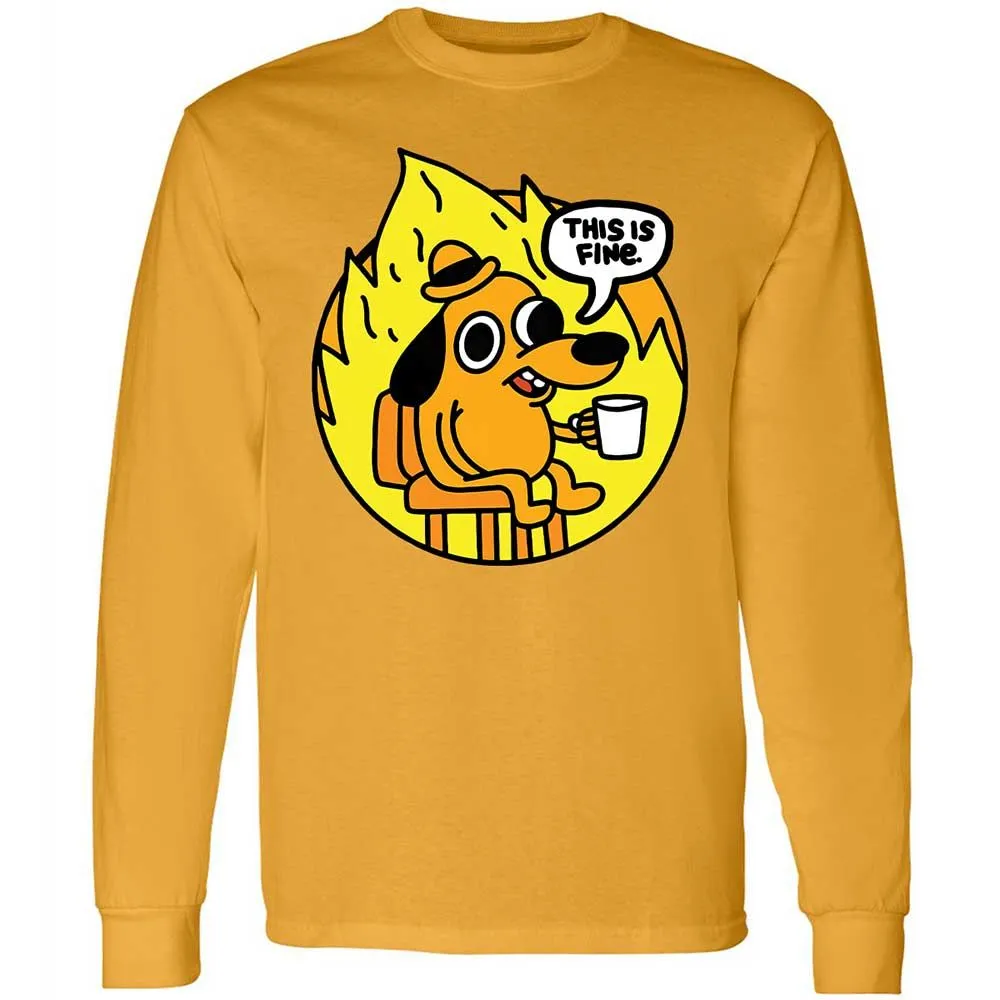 This is Fine - Gold - 10