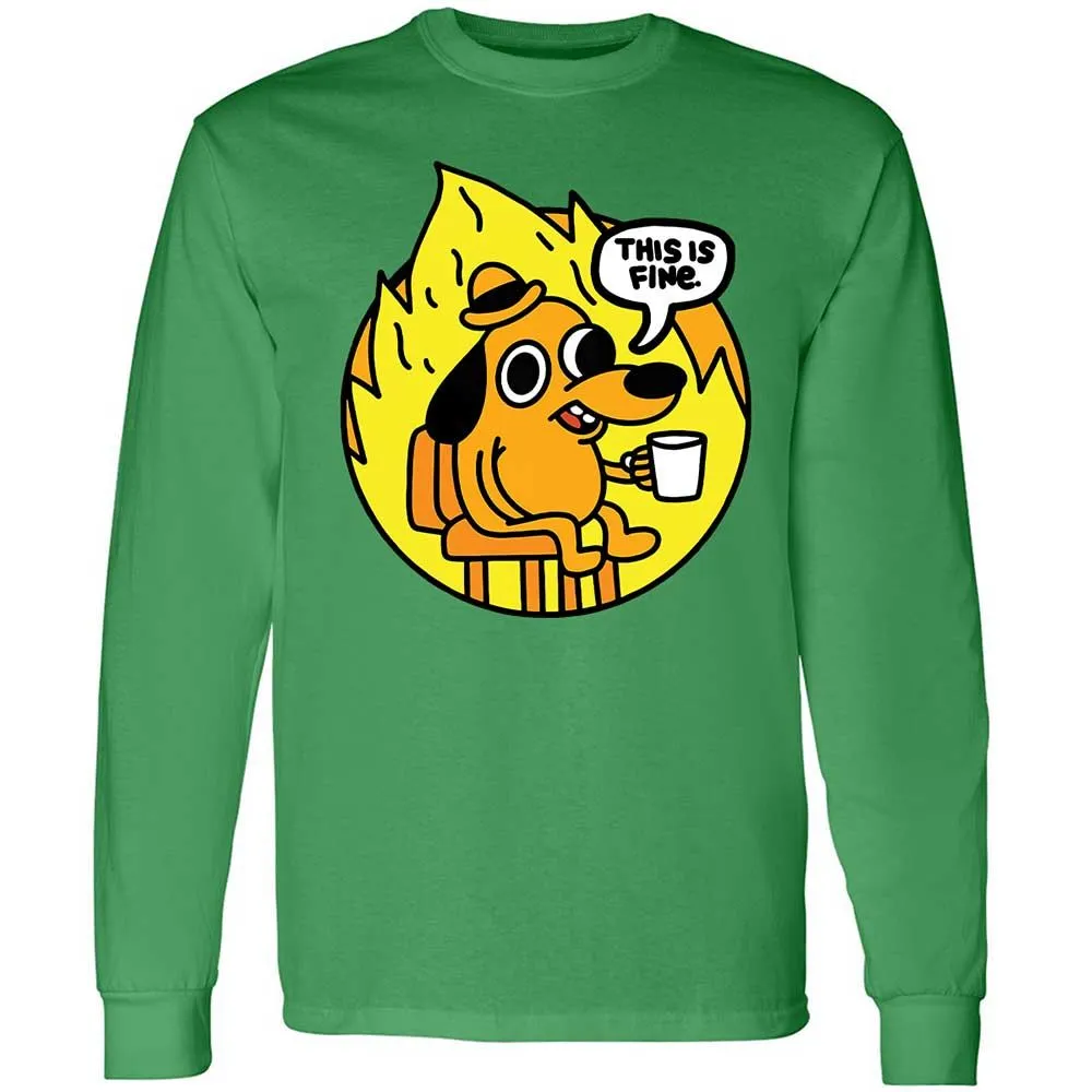 This is Fine - Irish Green - 11