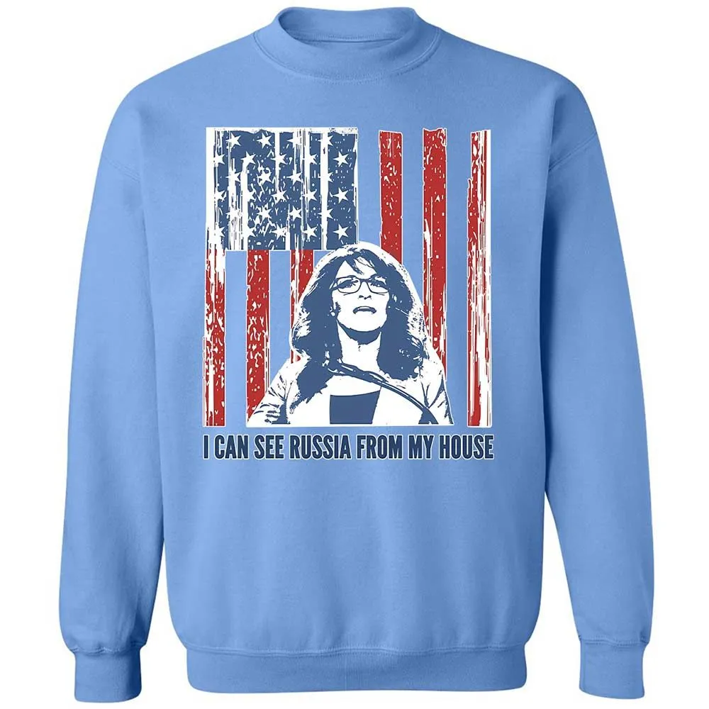 I can see Russia from my house - Carolina Blue - 5