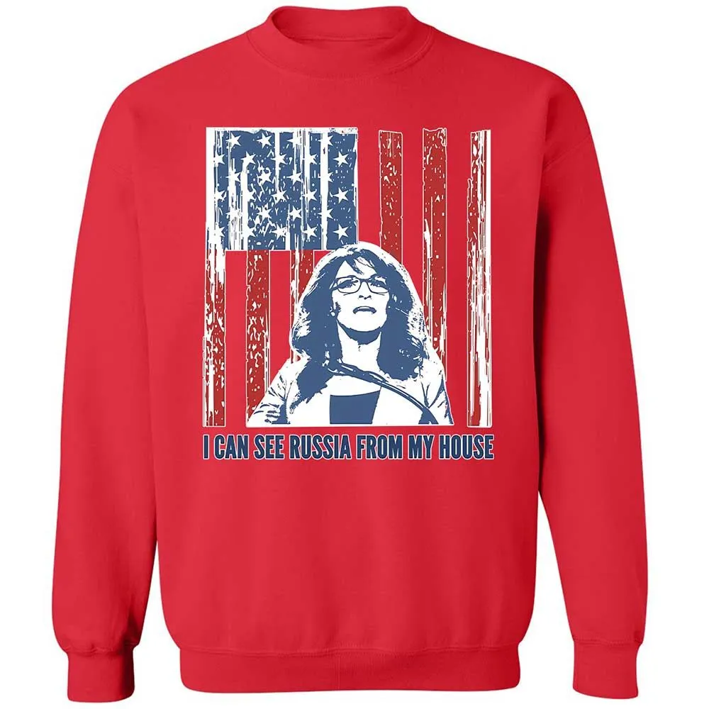 I can see Russia from my house - Red - 9