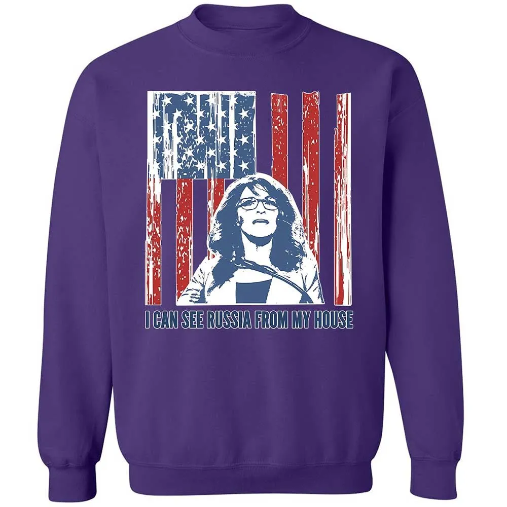 I can see Russia from my house - Purple - 10