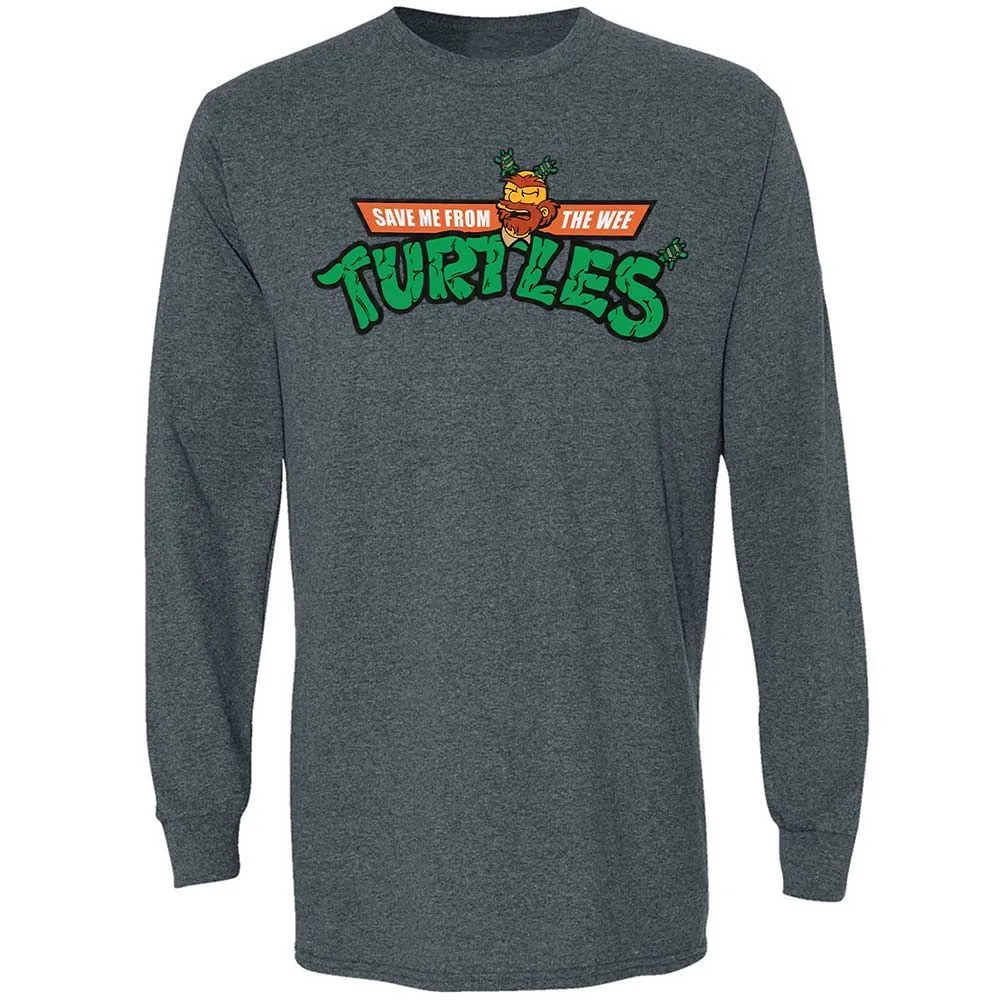 Save Me From The Wee Turtles - Dark Heather - 15