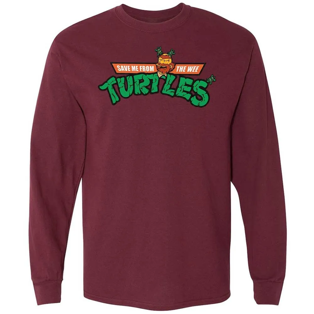 Save Me From The Wee Turtles - Maroon - 16