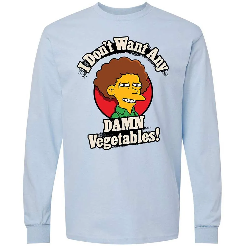 I Don't Want Any Damn Vegetables! - Light Blue - 4