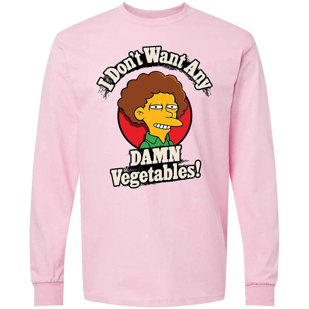 I Don't Want Any Damn Vegetables! - Light Pink - 6