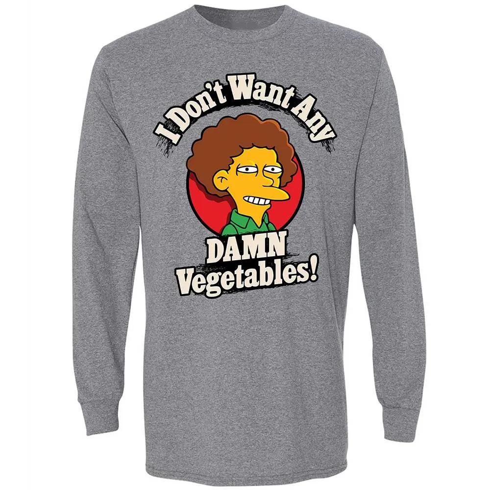 I Don't Want Any Damn Vegetables! - Graphite Heather - 18