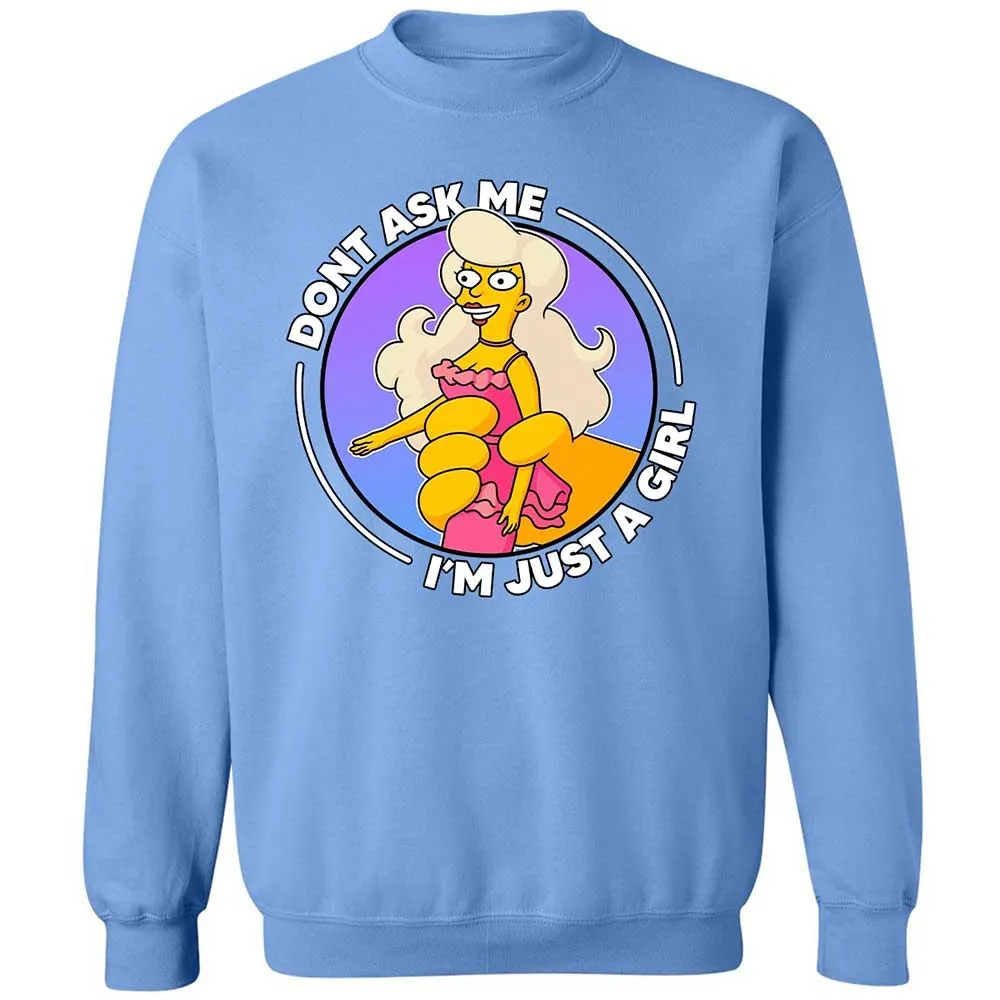 Don't Ask Me I'm Just A Girl - Carolina Blue - 5
