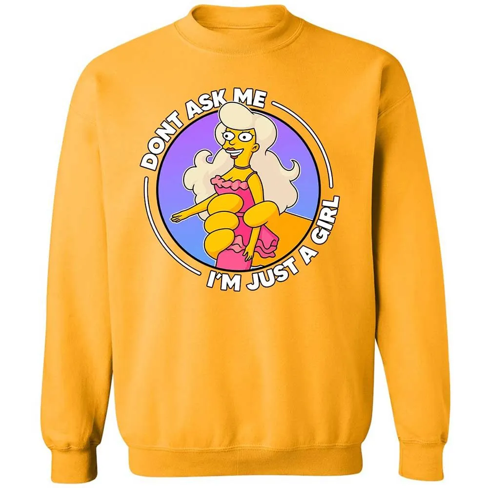 Don't Ask Me I'm Just A Girl - Gold - 11