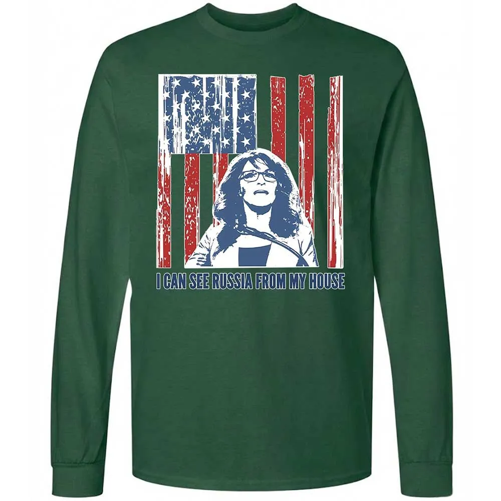 I can see Russia from my house - Forest Green - 14