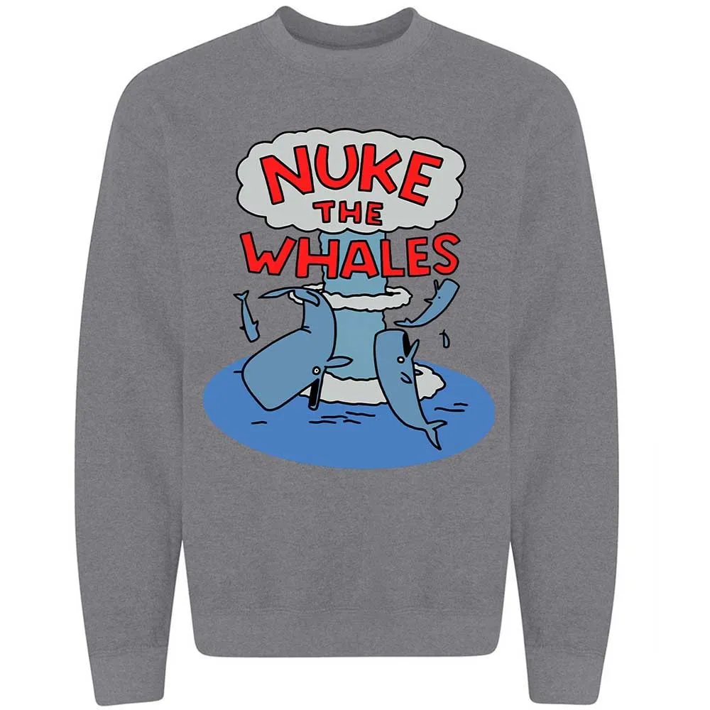 Nuke the Whales - Graphite Heather - 19