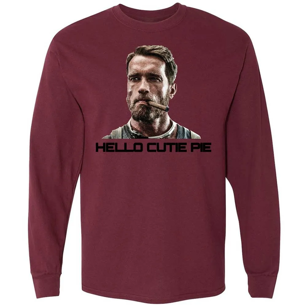 Hello Cutie Pie - Maroon - 16