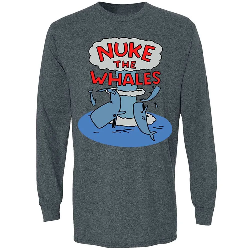 Nuke the Whales - Dark Heather - 15