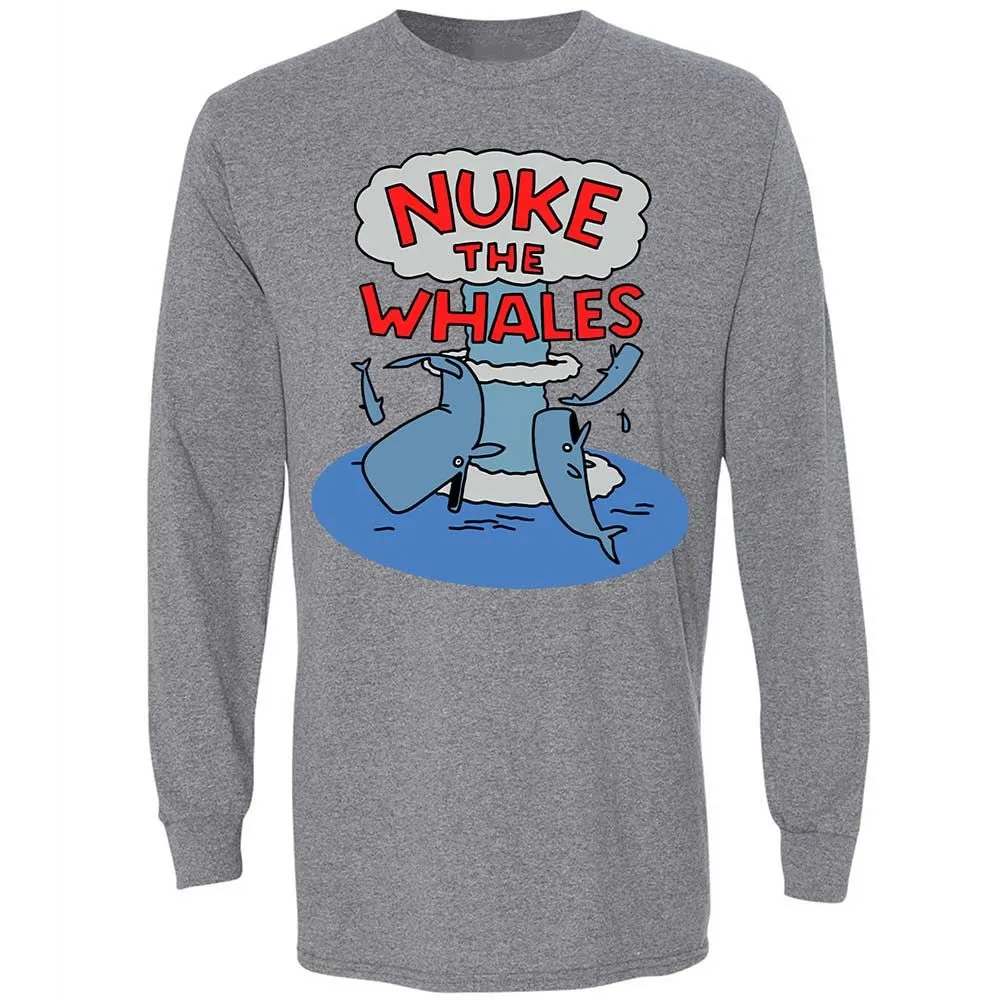 Nuke the Whales - Graphite Heather - 18