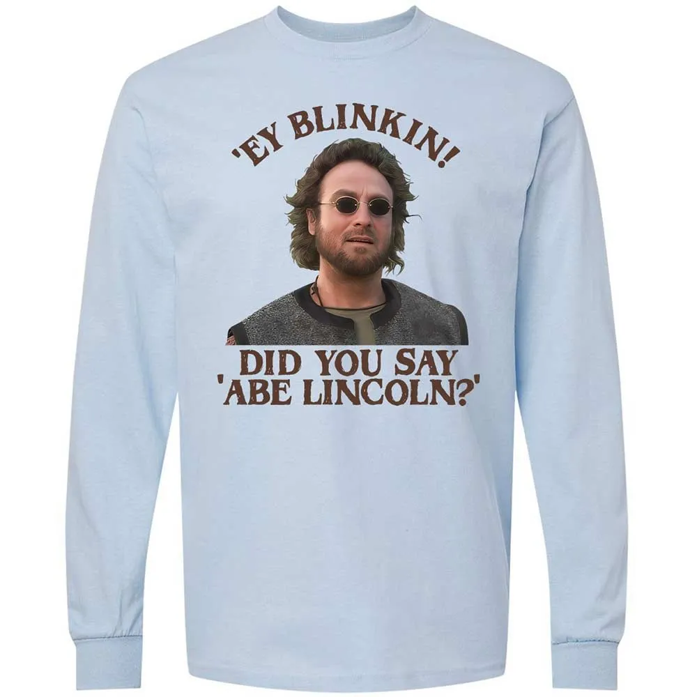 Did You Say Abe Lincoln - Light Blue - 4