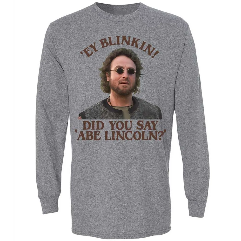 Did You Say Abe Lincoln - Graphite Heather - 18
