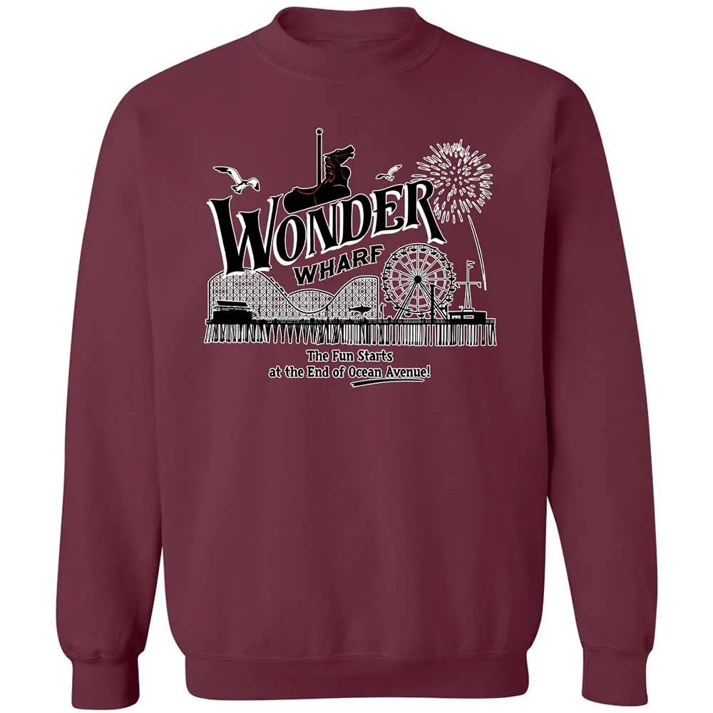 Classic Unisex Sweatshirt - W7UUNUNL - Maroon - 20