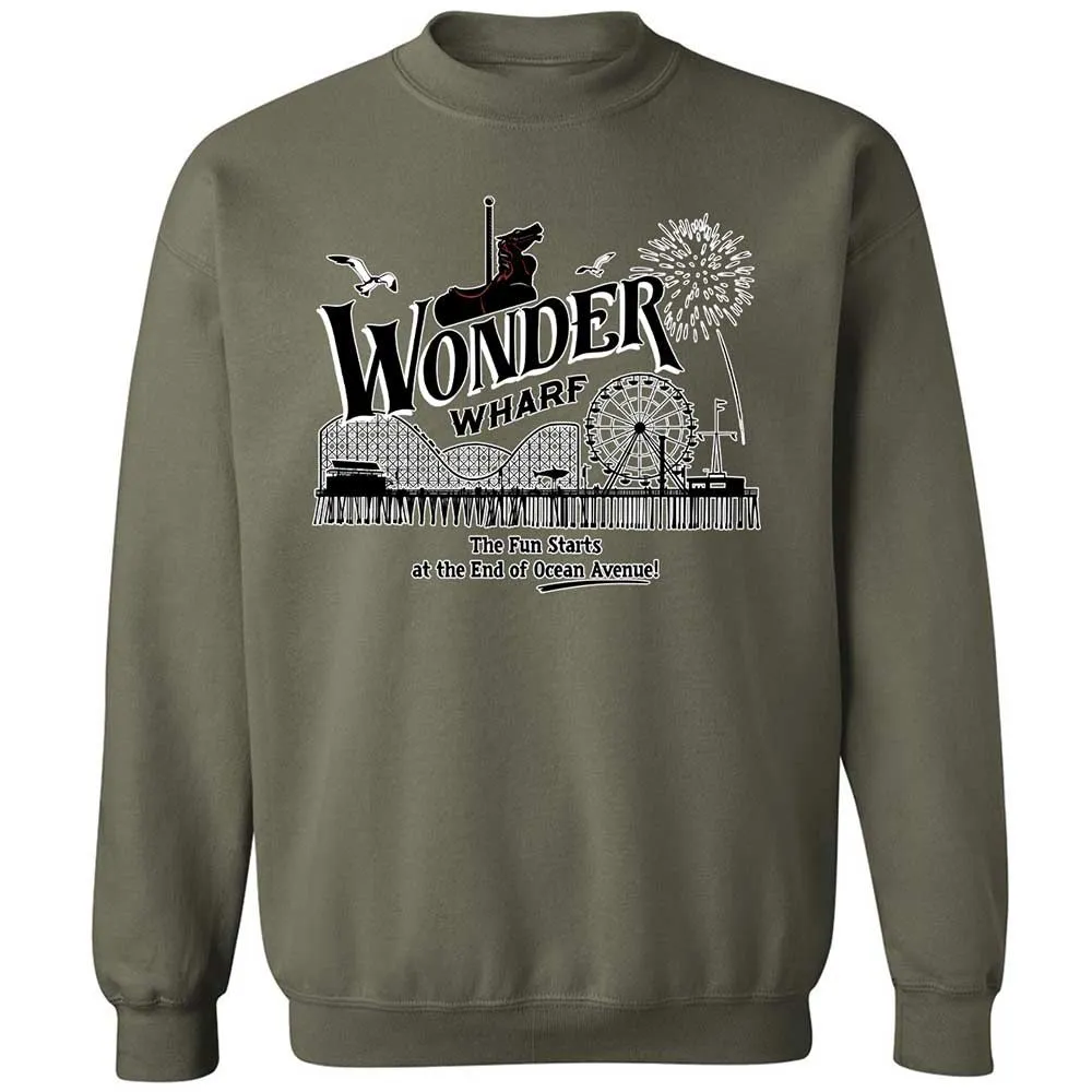 Classic Unisex Sweatshirt - W7UUNUNL - Military Green - 21