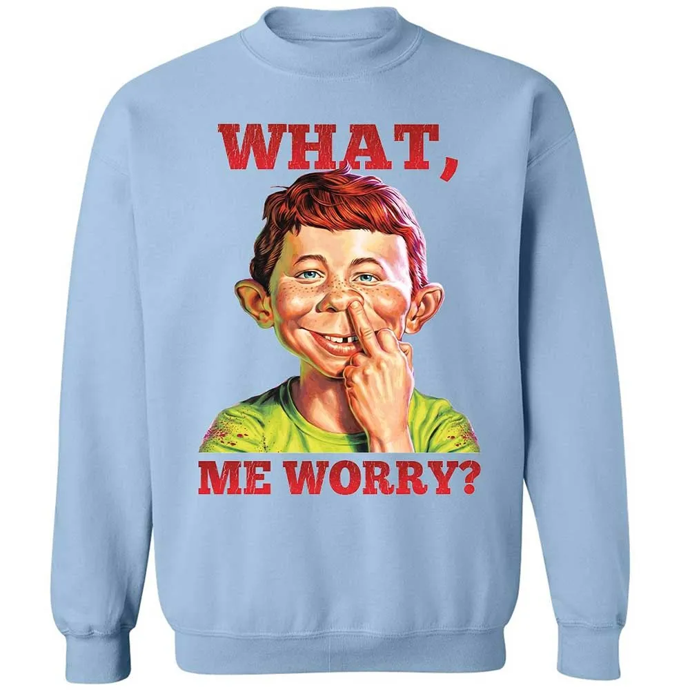 What, me worry - Light Blue - 4