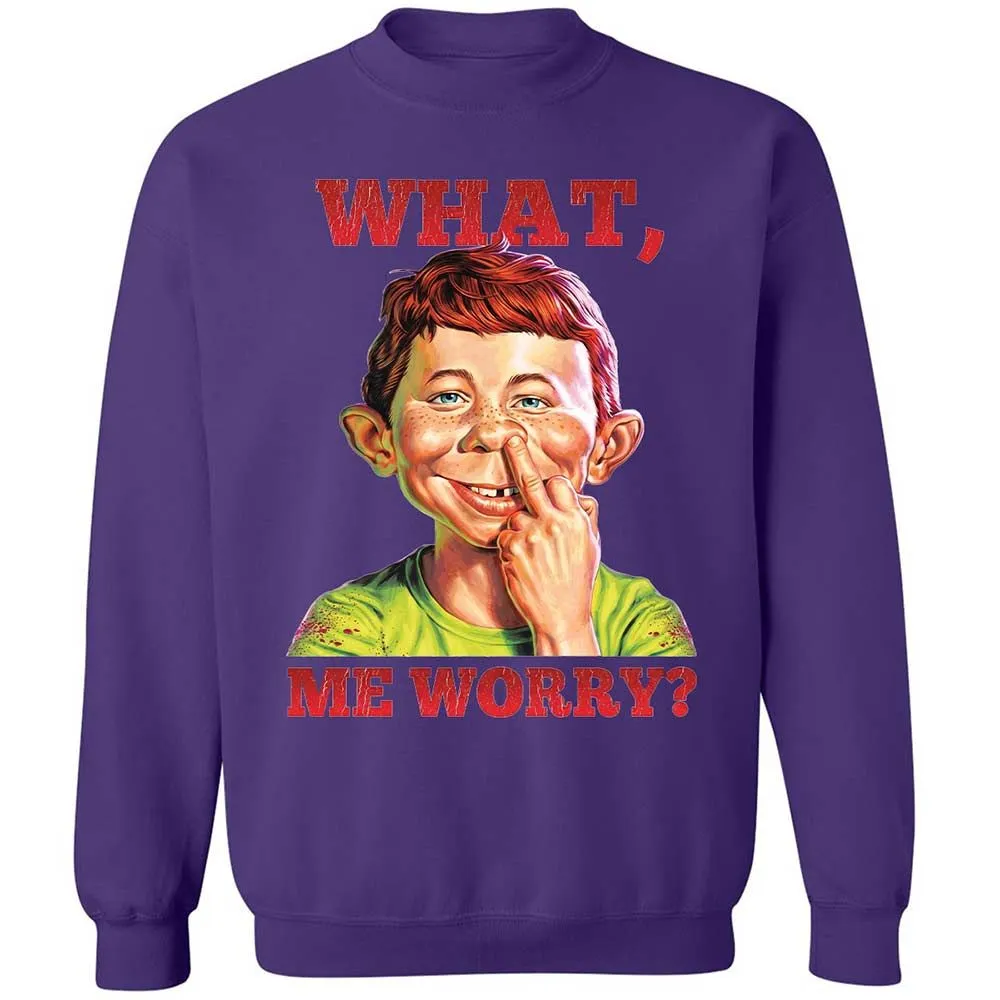 What, me worry - Purple - 10