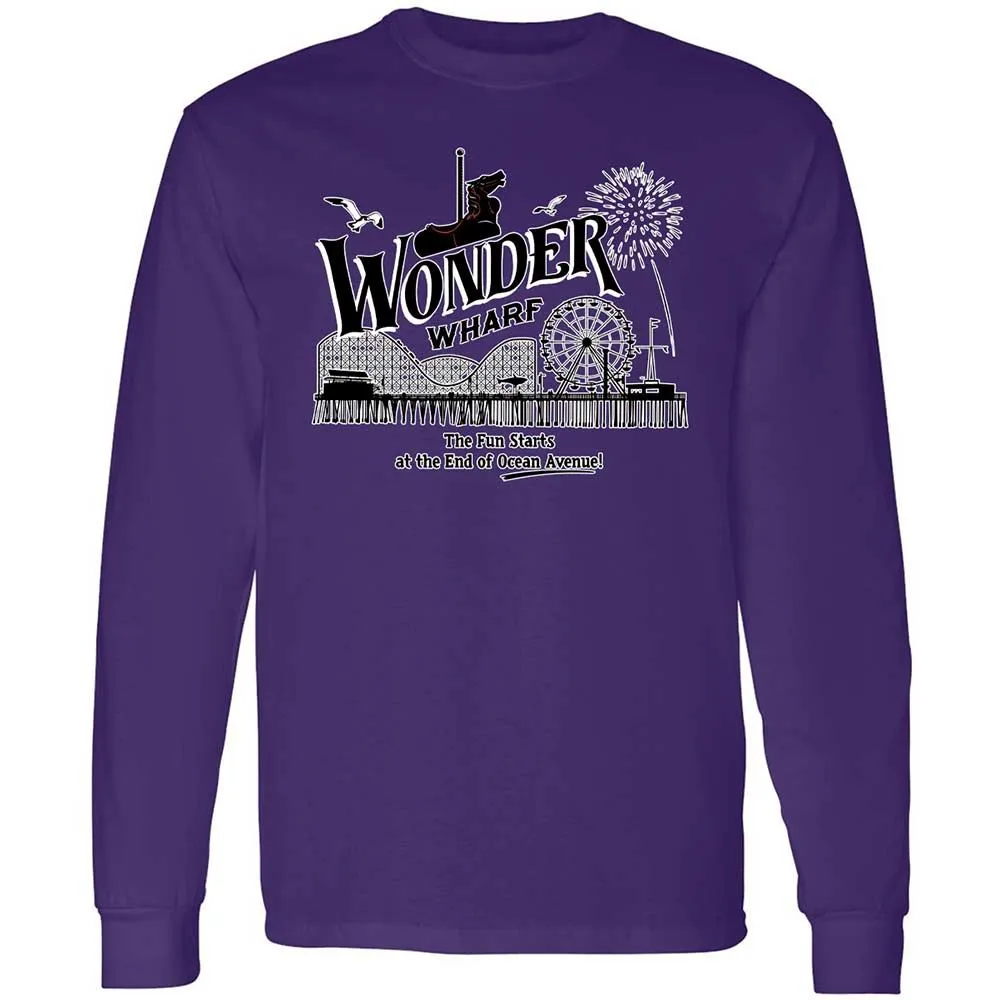 Long Sleeve T-Shirt - KXVQ49EX - Purple - 9
