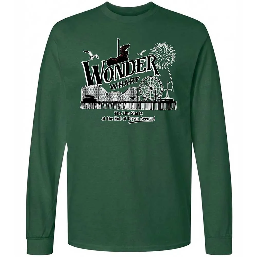 Long Sleeve T-Shirt - KXVQ49EX - Forest Green - 14