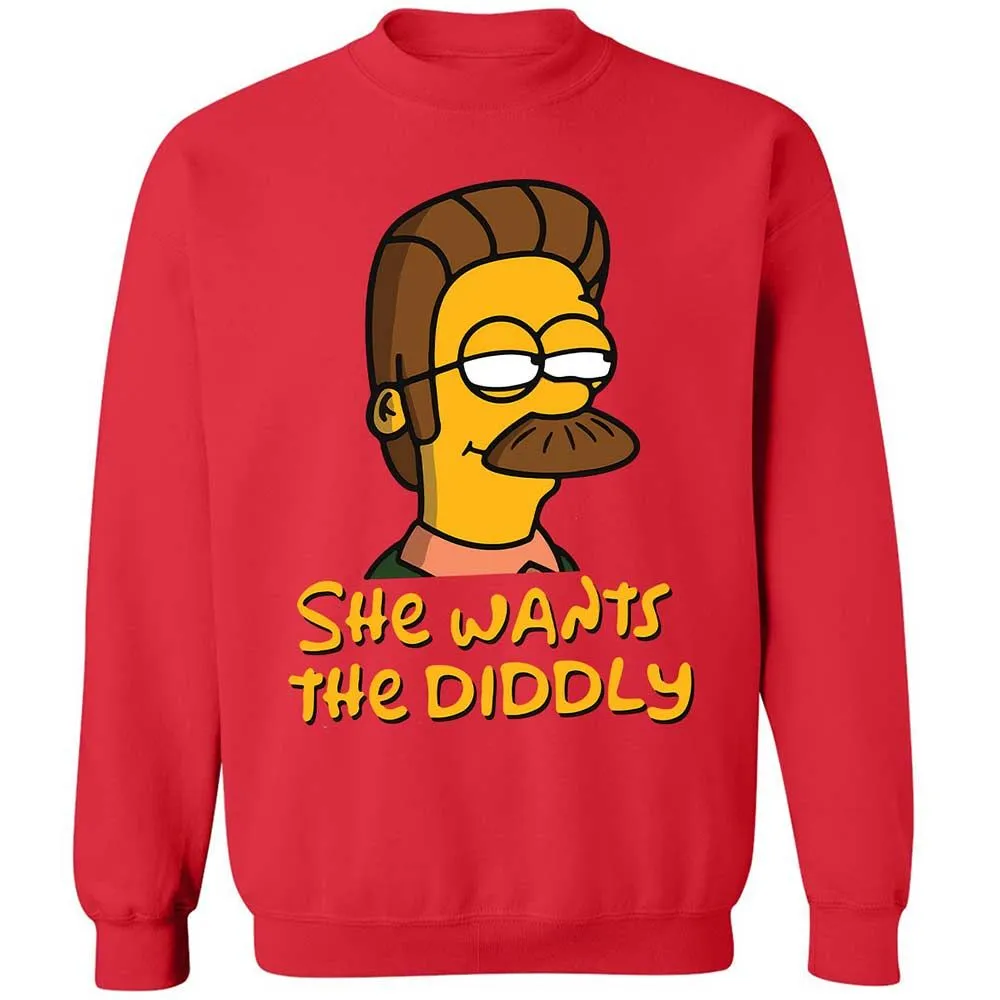 She Wants The Diddly - Red - 9