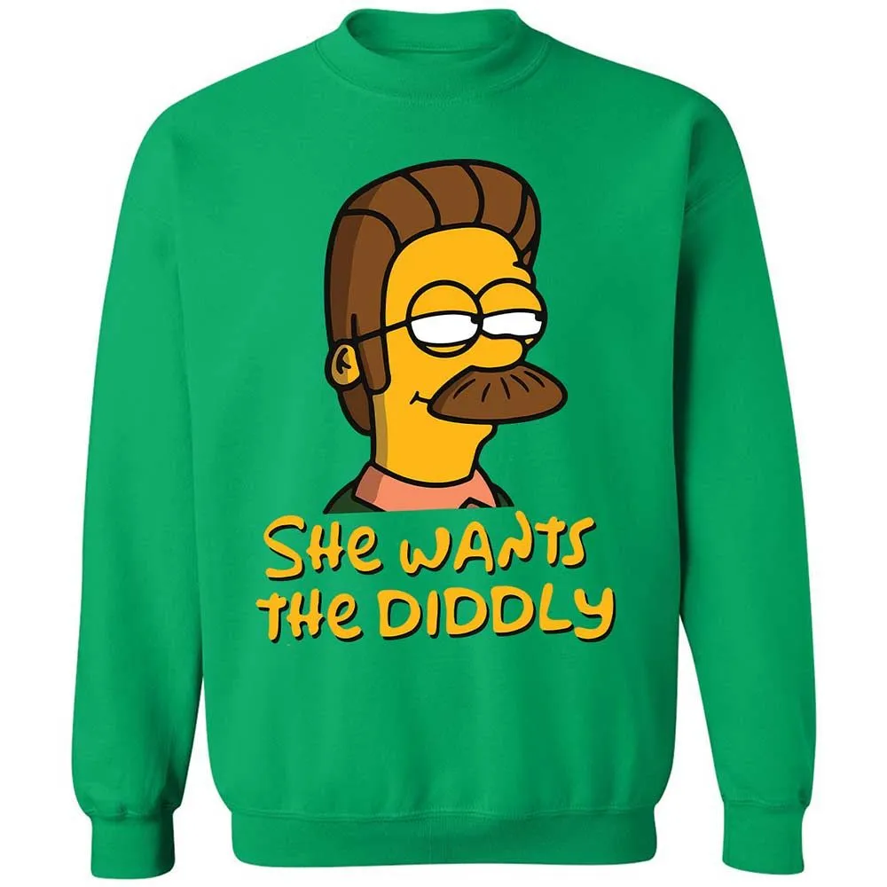 She Wants The Diddly - Irish Green - 13
