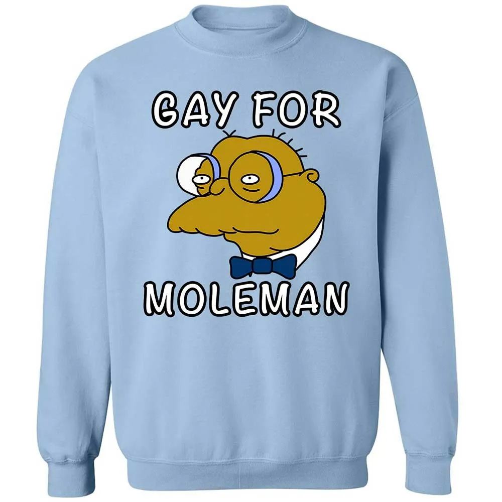 Gay for Moleman - Light Blue - 4