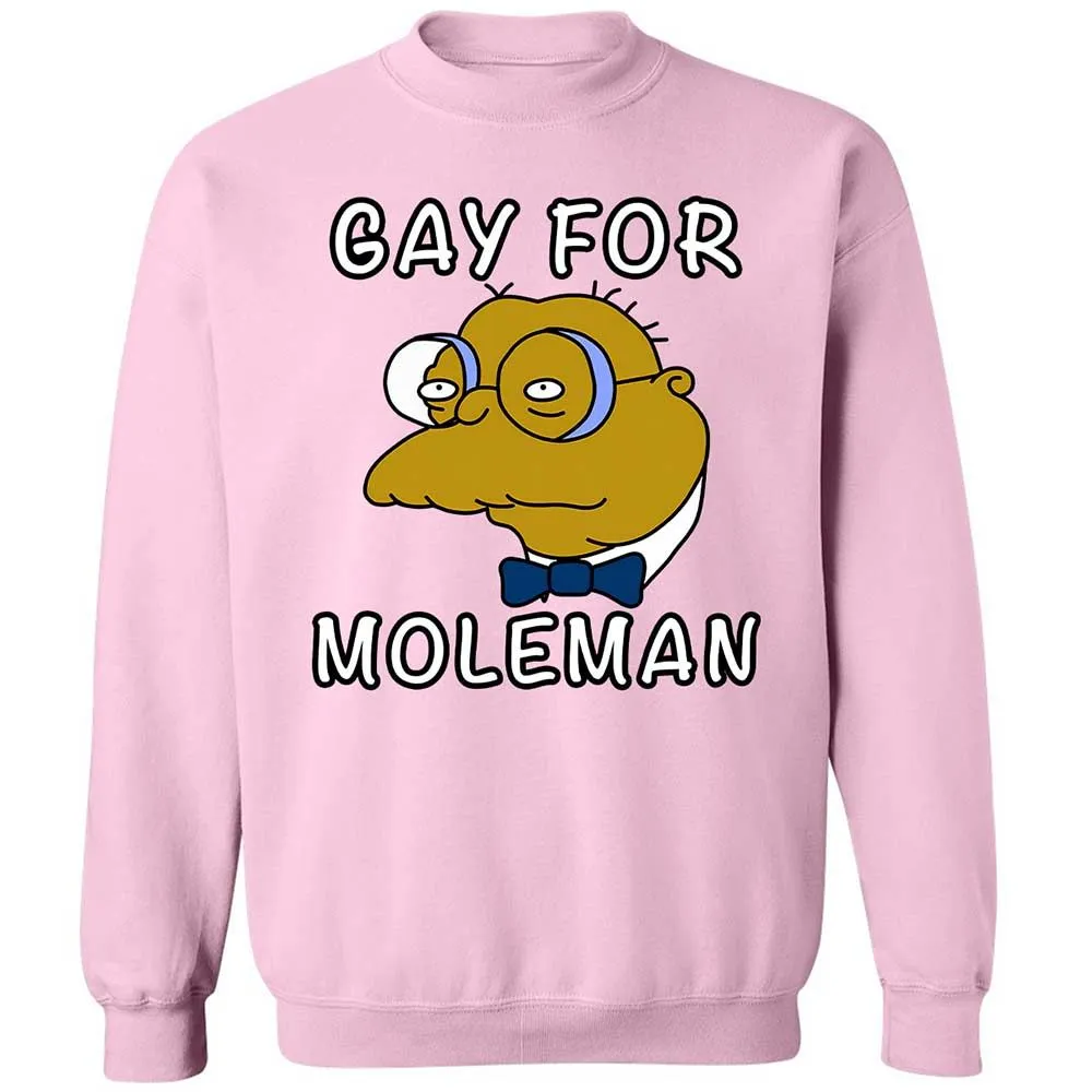 Gay for Moleman - Light Pink - 7