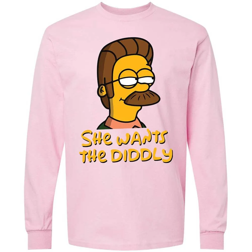 She Wants The Diddly - Light Pink - 6