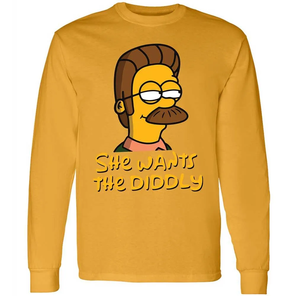She Wants The Diddly - Gold - 10