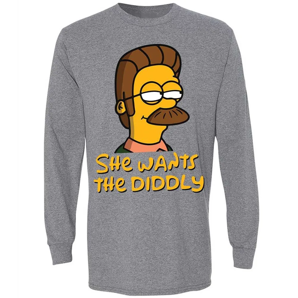 She Wants The Diddly - Graphite Heather - 18