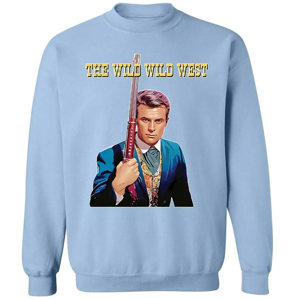 Classic Unisex Sweatshirt - UMH9YJGB - Light Blue - 4