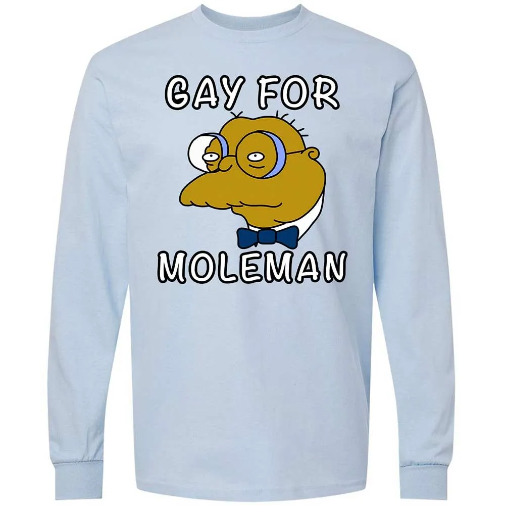 Gay for Moleman - Light Blue - 4