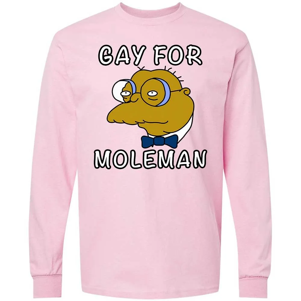 Gay for Moleman - Light Pink - 6