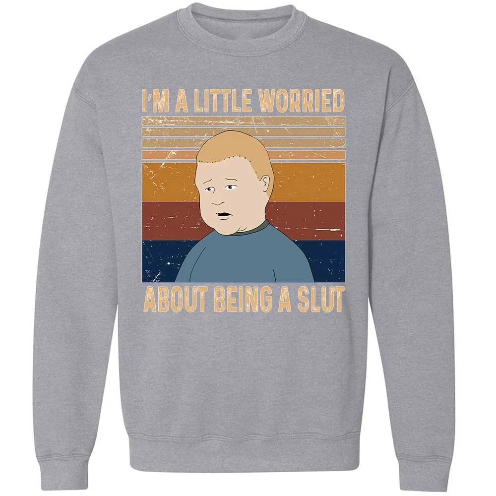 I'm a Little Worried About Being a Slut - Sport Grey - 3